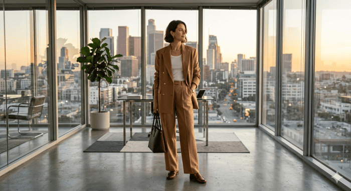 Trouser Suit women fashion